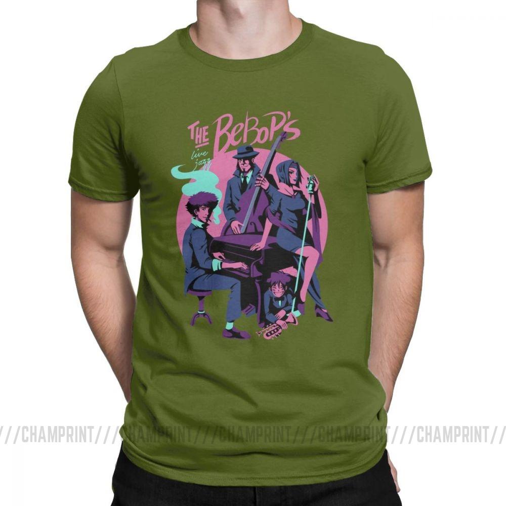 Cowboy Bebops T Shirts For Men The Cowboy Bebops Club Short Sleeve Fashion Tees 100