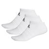 Adidas Träningskläder Amorterade 3 par Japansk storlek L Låga strumpor, (FXI60) Herr Vit/Vit/Vit (DZ9384) (Gratis storlek)