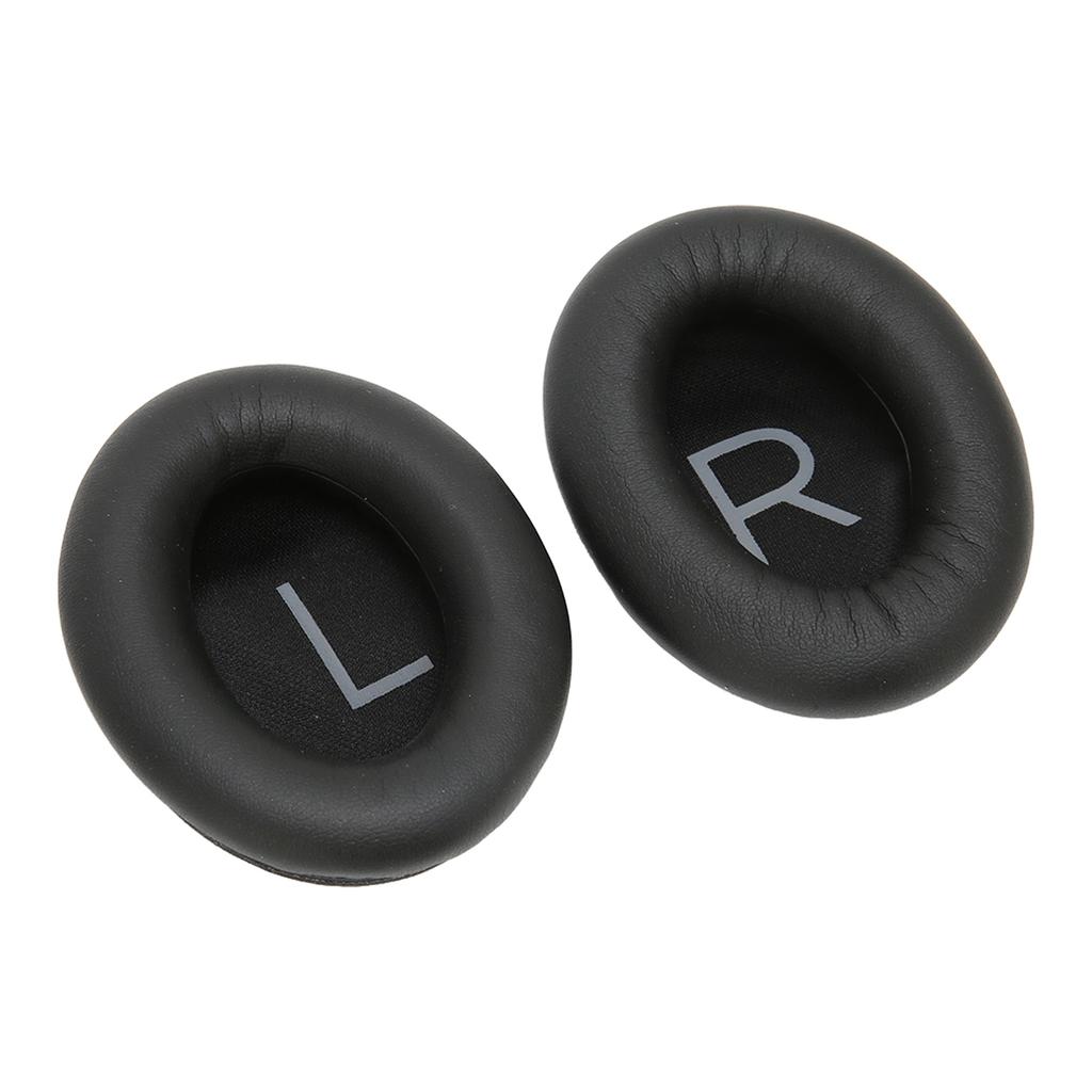 Headset Ear Cushions Soft Noise Insulation Replacement Wireless Headphone Earpads for QuietComfort45 Black