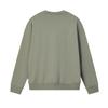 FILA Milano Series Fashion Simple Classic Basic Sports Casual Loose Comfortable Solid Color Crew Neck Pullover Long Sleeve Sweatshirt F11M625212F-LK