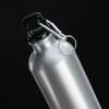 Outdoor Sports Aluminum Water Bottle Portable Water Cup Mountaineering Hook Small Mouth Single Layer Cup