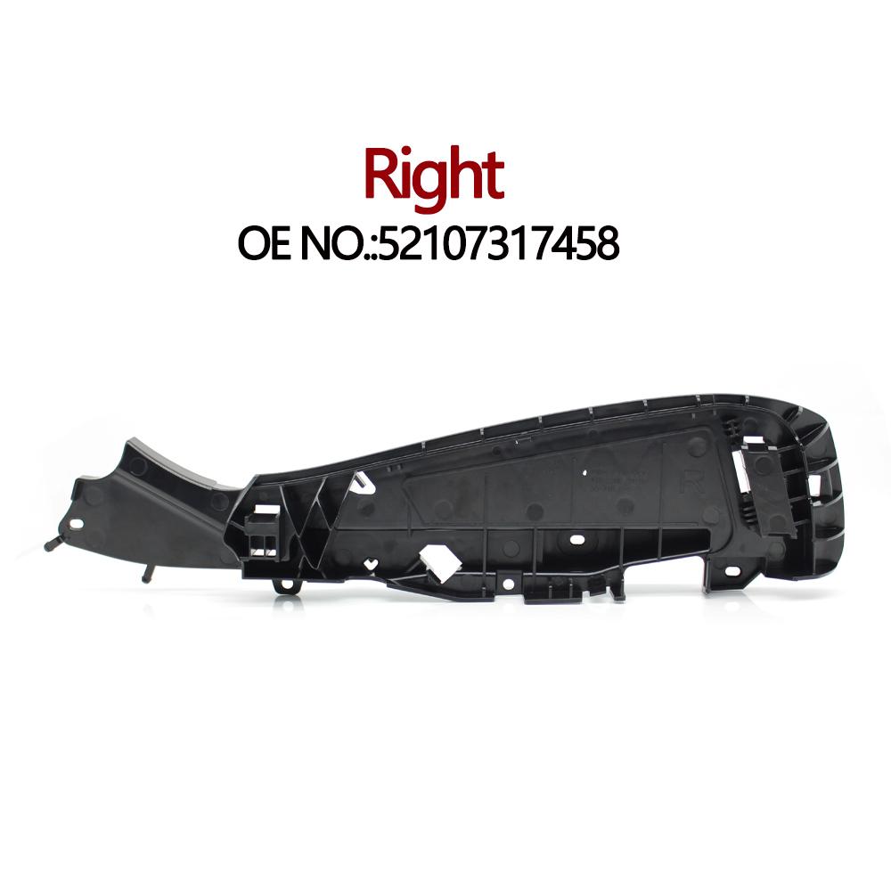 Car Front Seat Side Bracket Plastic Track Rail Cover Support For BMW 5 M5 GT6 X5 X6 7 F10 F11 F15 F16 F01 F02 F07 G12 G30