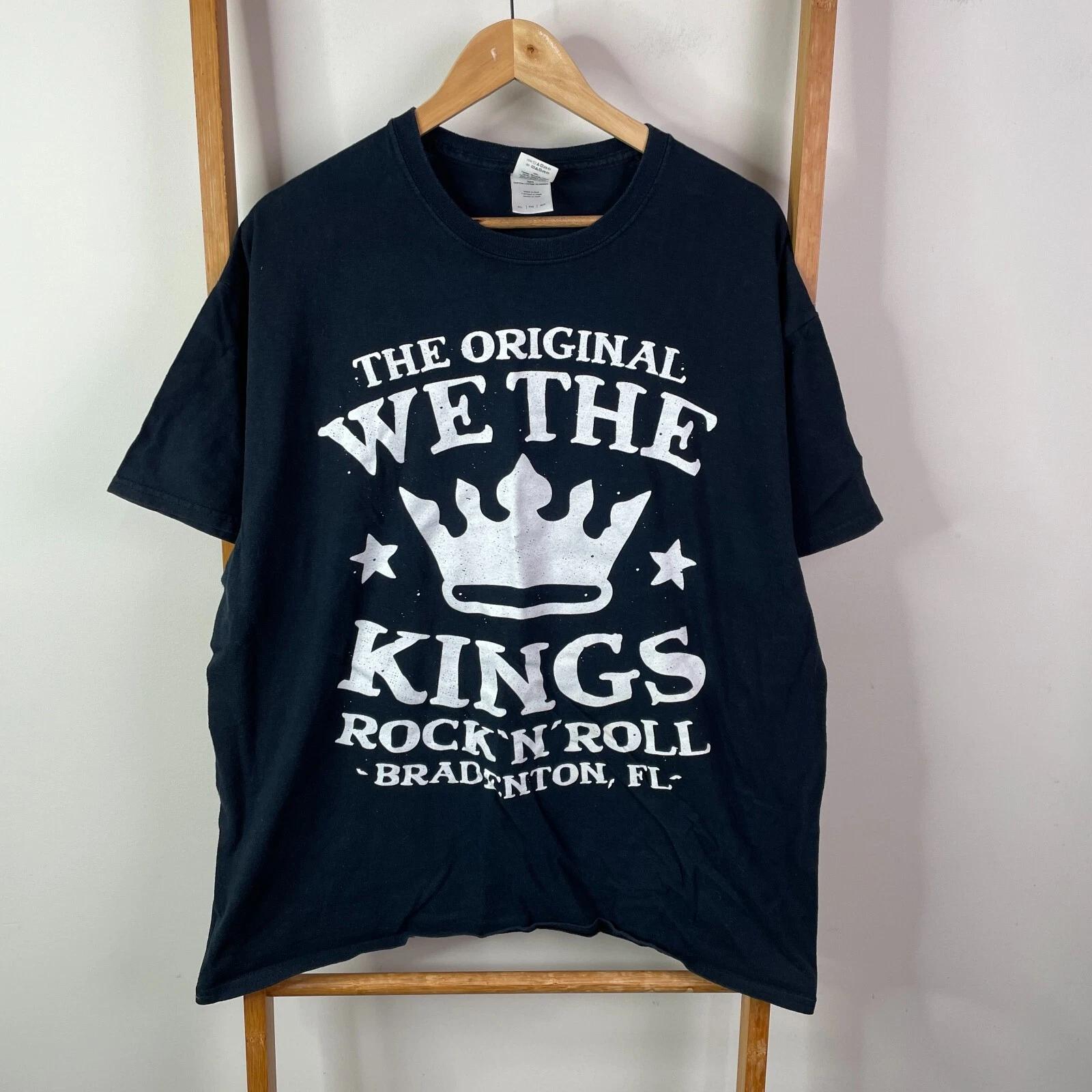 We The Kings Shirt Mens Extra Large Black Australian & New Zealand Tour 2016 M