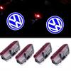 SVLHP1 4X LED Car Door Logo Projector Light Accessories for VW R Golf 5 6 7 GTI GTD GTE Touareg CC Passat B6 B7 B8 B9 C6 C7 C8 Tiguan