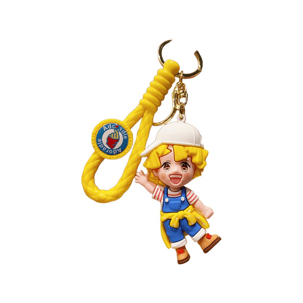 Anime Character Keychains, Cartoon Handmade Keychains, Backpack Pendants