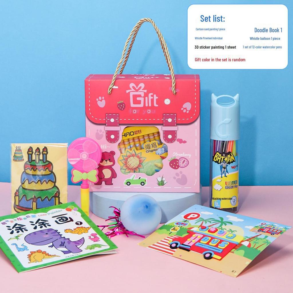 Back-to-School Gift Box: Ideal for Boys & Girls, Birthday Favors, Sharing Gifts, Rewards, Kindergarten & Primary School Students