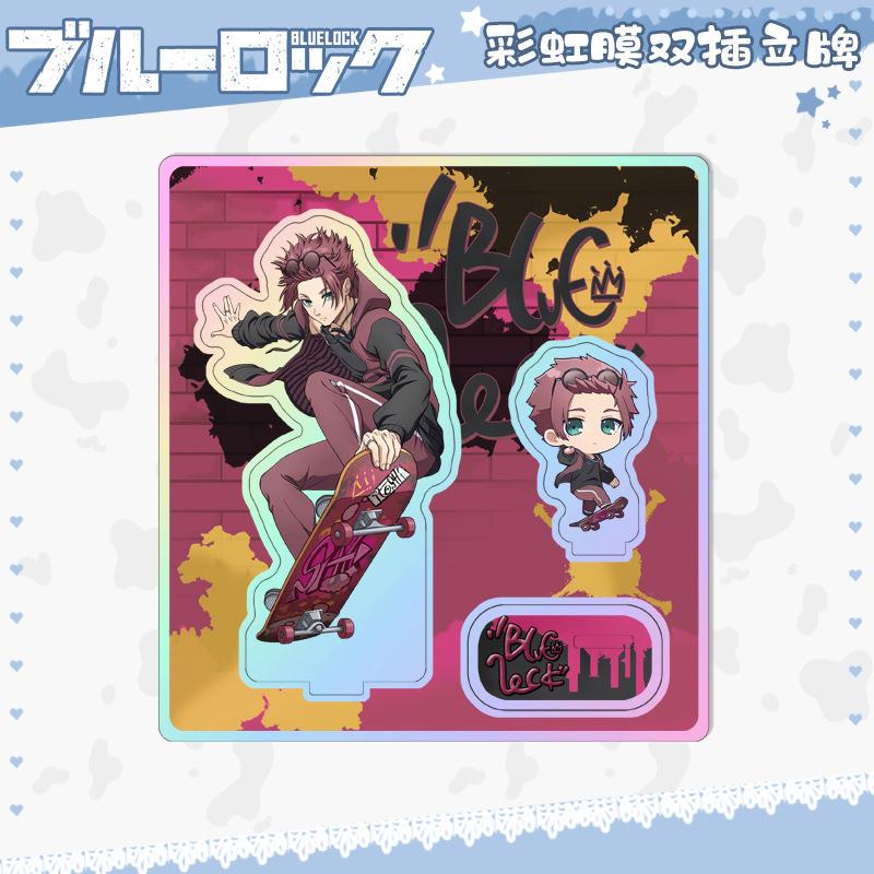 

Комплект подставок для скейтборда Blue Lock серии Rainbow Film, акриловый орнамент Itoshi Sae