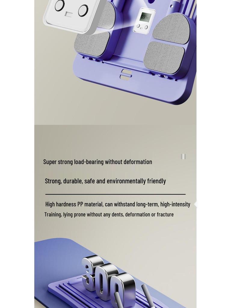 Foldable Multifunctional Fitness Board for Home Workouts: Abs, V-Cut, Push-Ups, Pilates