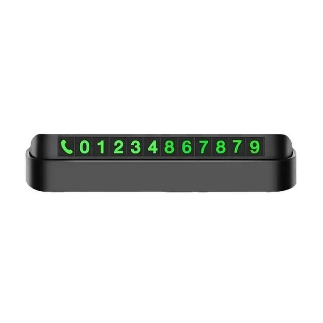 Motorcycle Truck Parking License Plate Temporary Stop Sign Temporary Car Phone Number In Parking Card Phone Number Card Plate