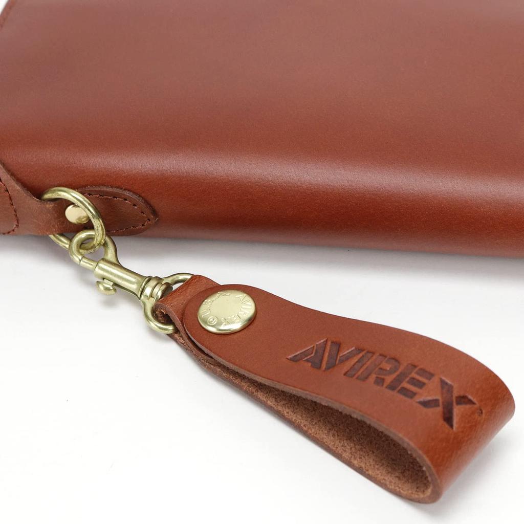 Avirex Ferne 2 Round Zip Long Wallet AX9302 Black (10)