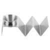 Stainless Steel Taco Holder Pancake Stand Rack with Sauce Cup Home Kitchen Restaurant Buffet Tools