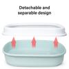 Ventilated Odor Control Litters Box Leakproof Durability Cats Potty Bag for Easyly Cleaning Durability