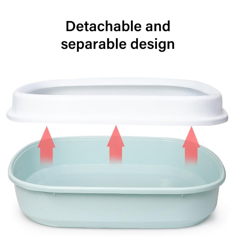 Ventilated Odor Control Litters Box Leakproof Durability Cats Potty Bag for Easyly Cleaning Durability