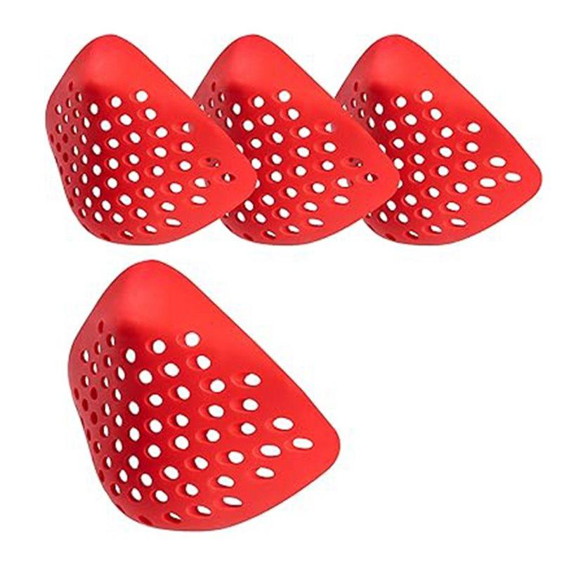 

2025 Trend For Halloween For Halloween Cosplay 4Pcs 3D Silicone Mask Inner Bracket, Face Shell Support Frame