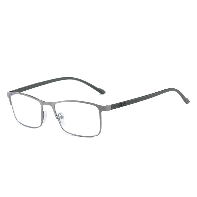 Myopia Glasses Anti Blue Light Reading Glasses Full Frame Stainless Steel Business Eyewear 0 To -6 0 Diopter 0