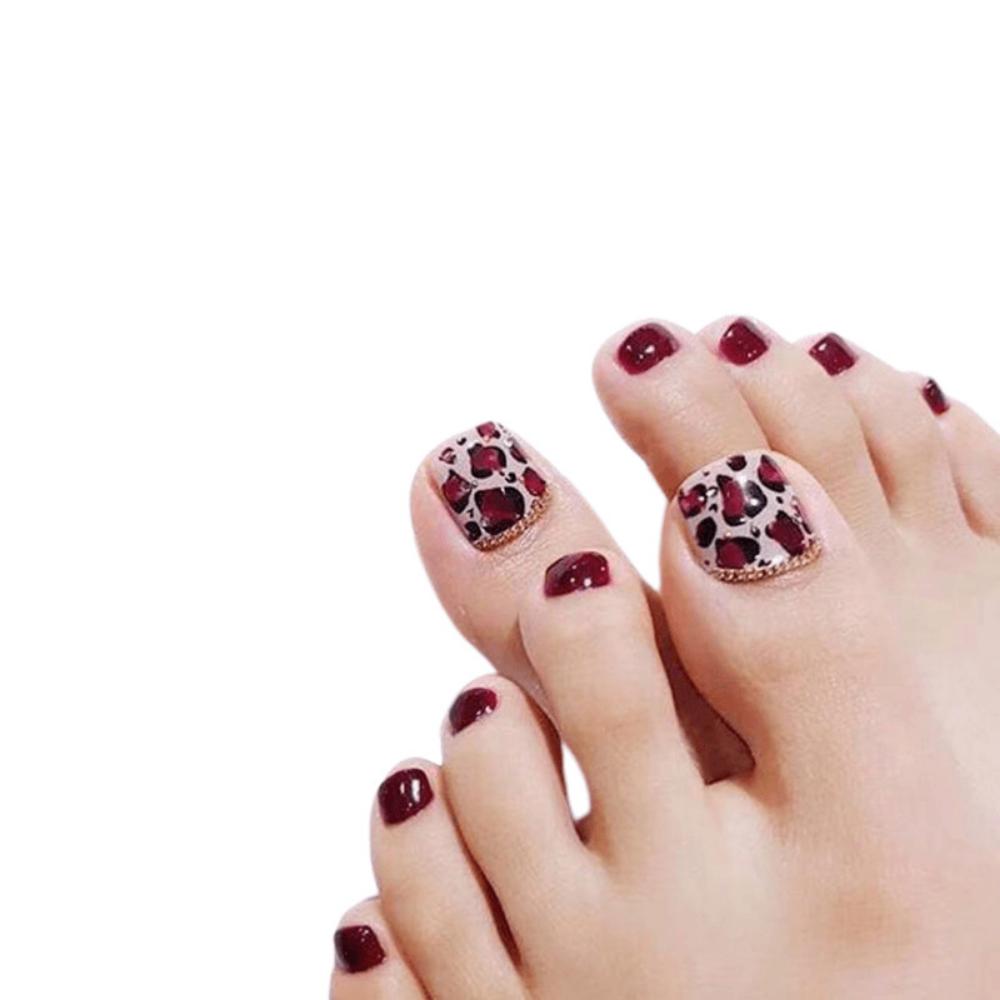 Fake Nails Toenail Sticker 3D Imitation Diamond Manicure Patch Waterproof and Long-lasting Whitening Toenail Sticker Wholesale