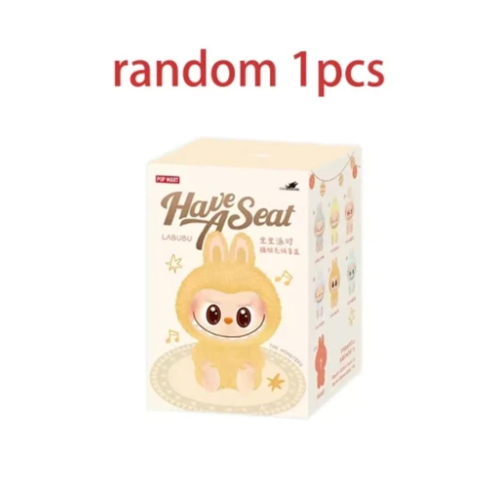 Mystery box Pro originální Lafufu 1:1 V2 Miniso Příšerky Smaltovaná Tvář PVC Figurka Stolní Super Prodejci Slepý Box