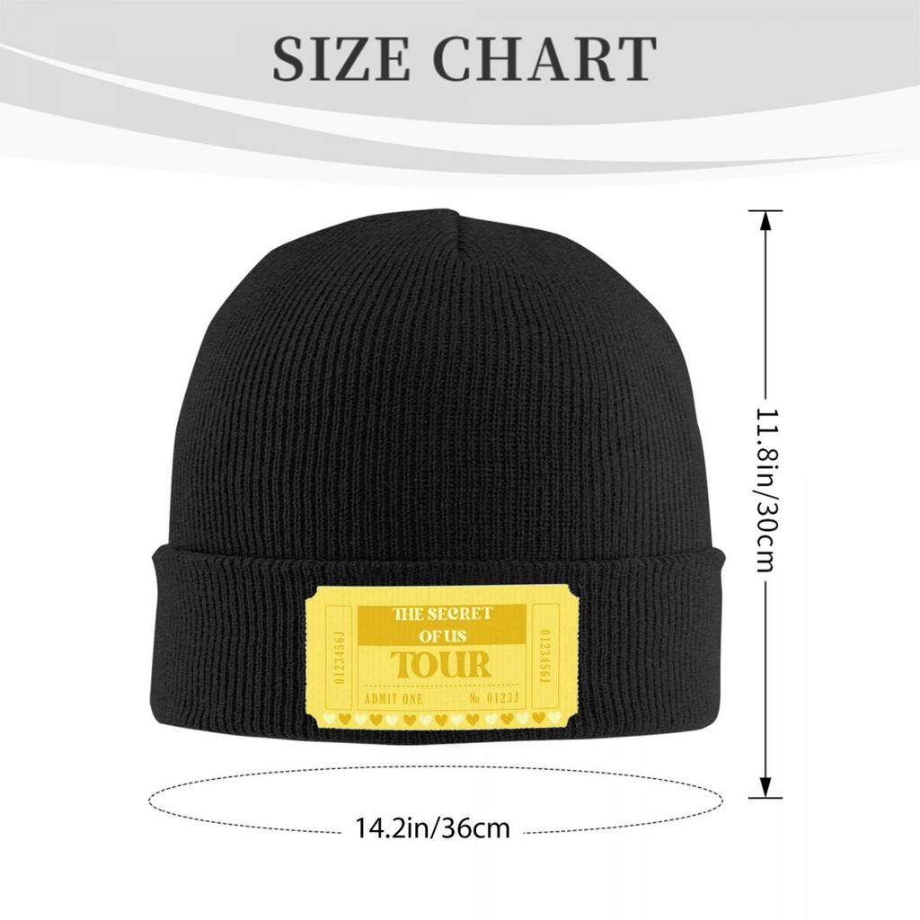 The Secret Of Us Gracie Abrams Warm Knitted Cap Winter Knit Bonnet Hat Skullies Beanies Hip Hop Caps for Unisex