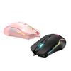 Souris de jeu filaire USB ONIKUMA CW905 avec éclairage LED RGB Souris e-sport Souris optique DPI réglable 6400DPI pour ordinateur portable de bureau
