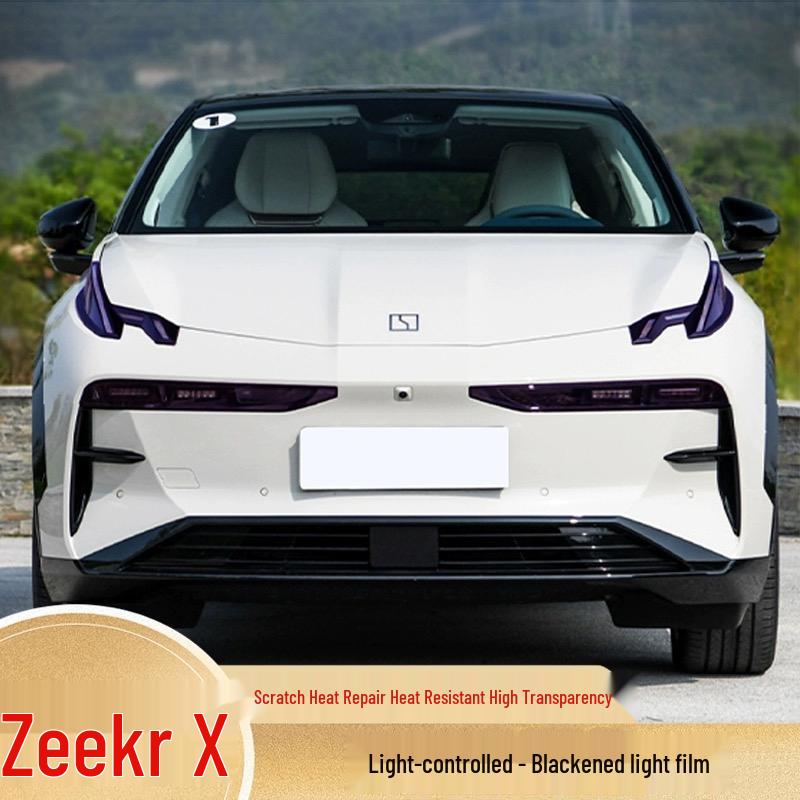 

TPU Пленка на фары и задние фонари Zeekr 007 - Черный Воин X001/9 Transparent Headlight Film (Imported TPU)