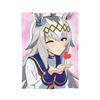 Oguri Cap Fuzzy Blanket Uma Musume Anime Vintage Throw Blanket For Home 125*100Cm Plush Thin Quilt