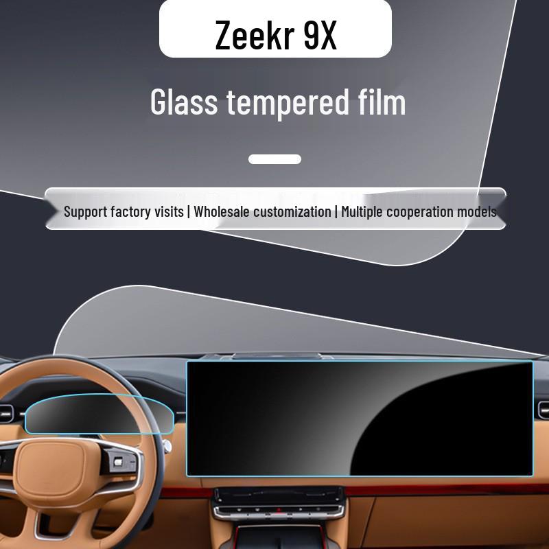 Zeekr 9X Screen Protector: Compatible with 25 Models - Central Control Navigation Tempered Film for Car Interior