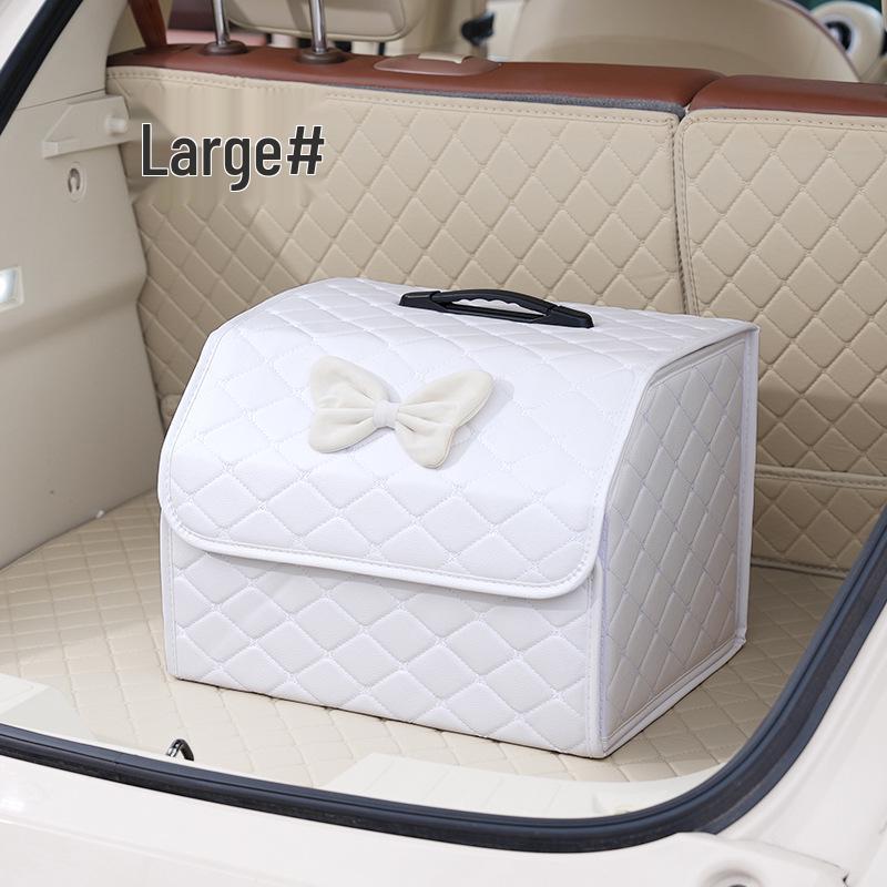 Leather Multi-Function Folding Car Trunk Storage Box