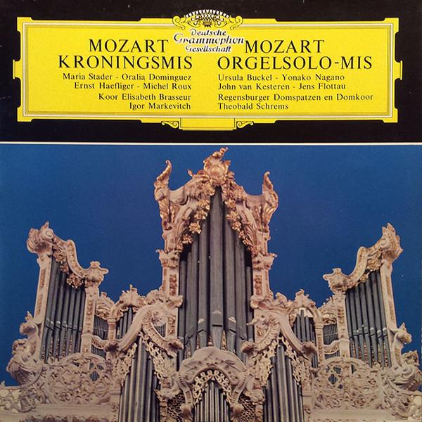 

LP Record WOLFGANG AMADEUS MOZART MARIA STA Kroningsmis Orgelsolomis 411238 Deutsche Grammo 1969 Netherland Classical Used