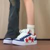 Dopamine Women's Shoes Autumn New Original Retro Star Board Shoes Women's Trendy Versatile Low-top Casual Shoes