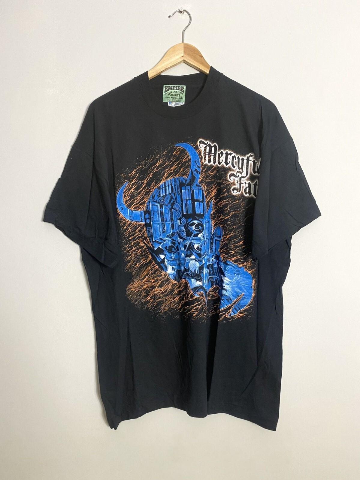 Mercyful Fate Vintage 90s Heavy Metal Band Tee Rare Hype Unisex T-Shirt XXL