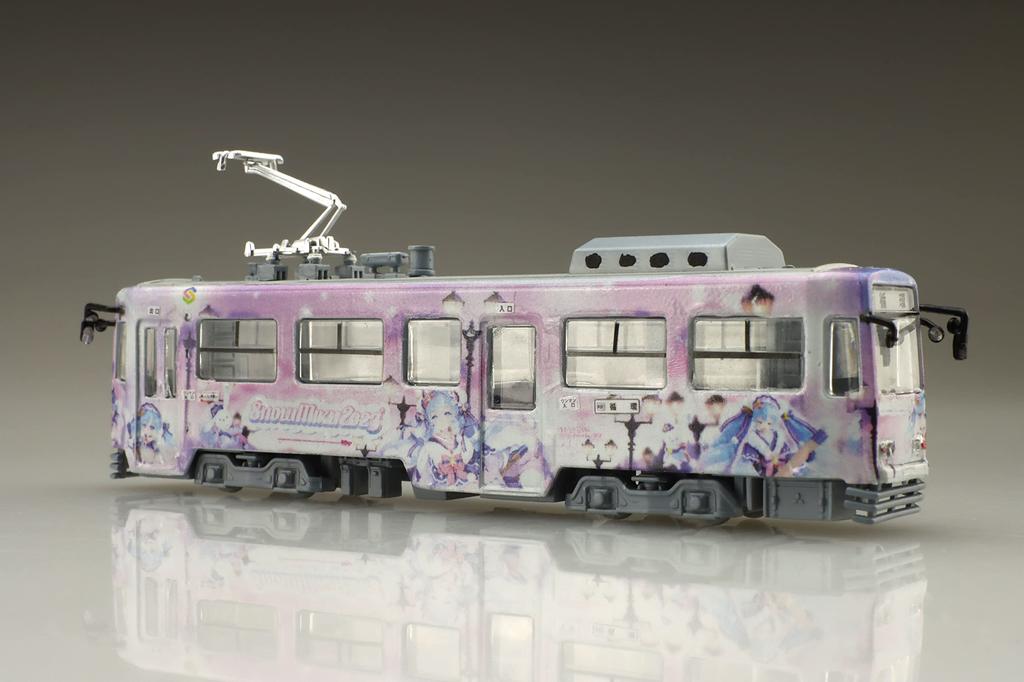Vlaková série Snow Miku Vlak Snow Miku 2023 verze typ 3300 pro standardní sadu plastový model 1/150 č. 12 1/150 (s barvou) 2 auta