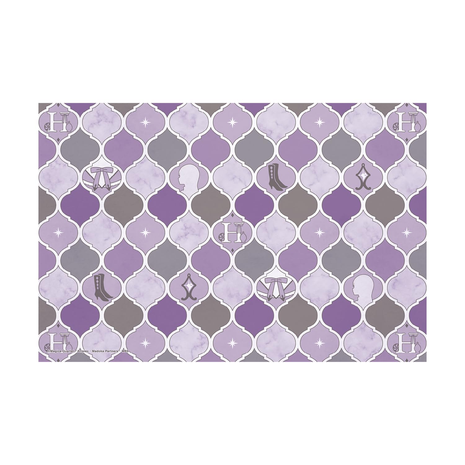 

TV Anime Magi Madoka Akemi Homura Initial Motif Placemat Puella Magica