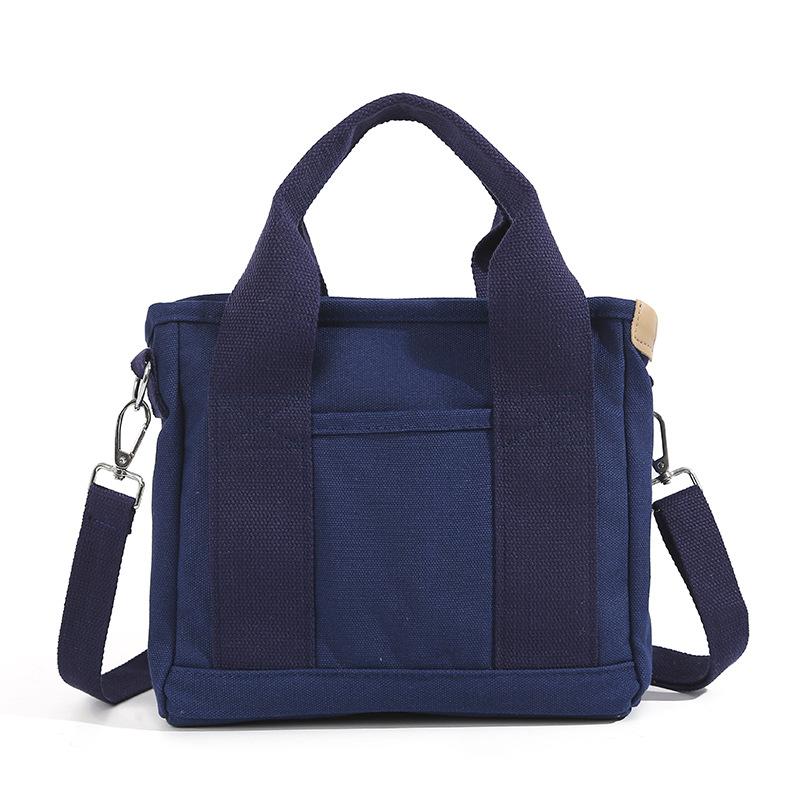Canvas Bag, Handbag, Crossbody, Bento Bag, Large Capacity Mother and Baby Bag, Fashionable and Trendy Shoulder Bag
