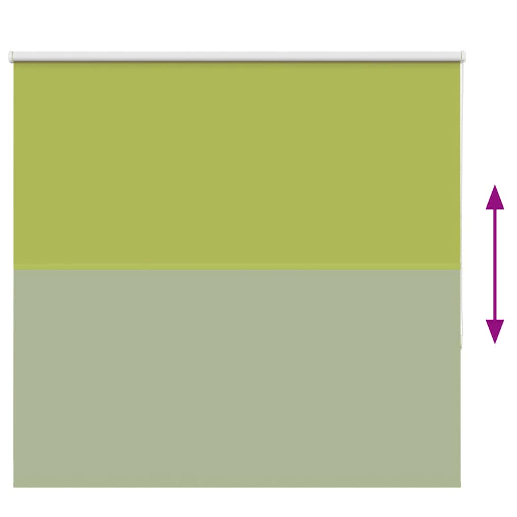 Blackout Roller Blind Green 155 x 150 cm Fabric Width 151.6 cm Polyester
