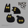5pcs DIY Black Animal Clothing Patch Clothes Stickers Clothes Appliques  Sewing