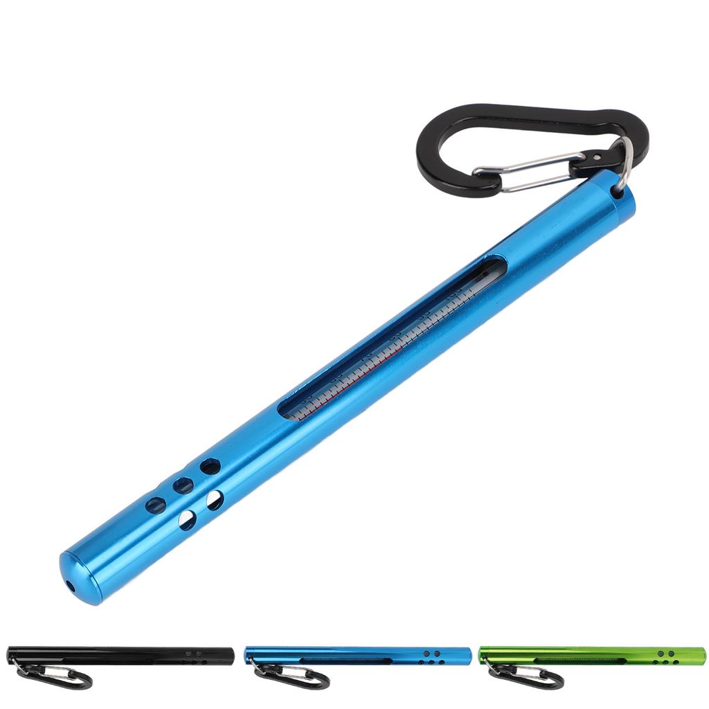 Fly Fishing Water Thermometer Stream Water Temperature Measurement Tools with Carabiner