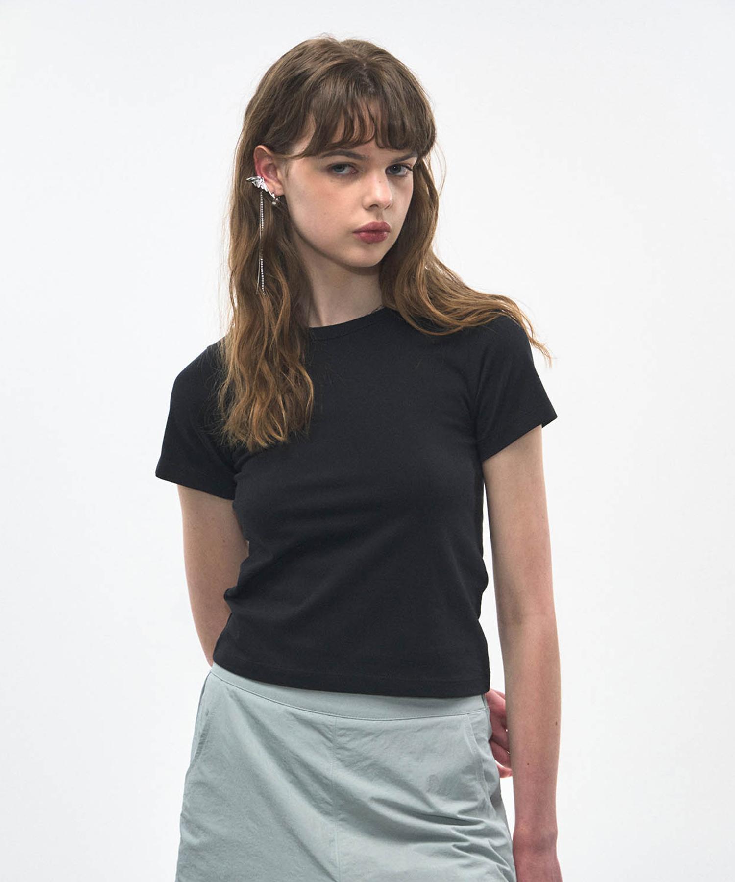 Nil Rise Basic Cotton T-Shirt Black S