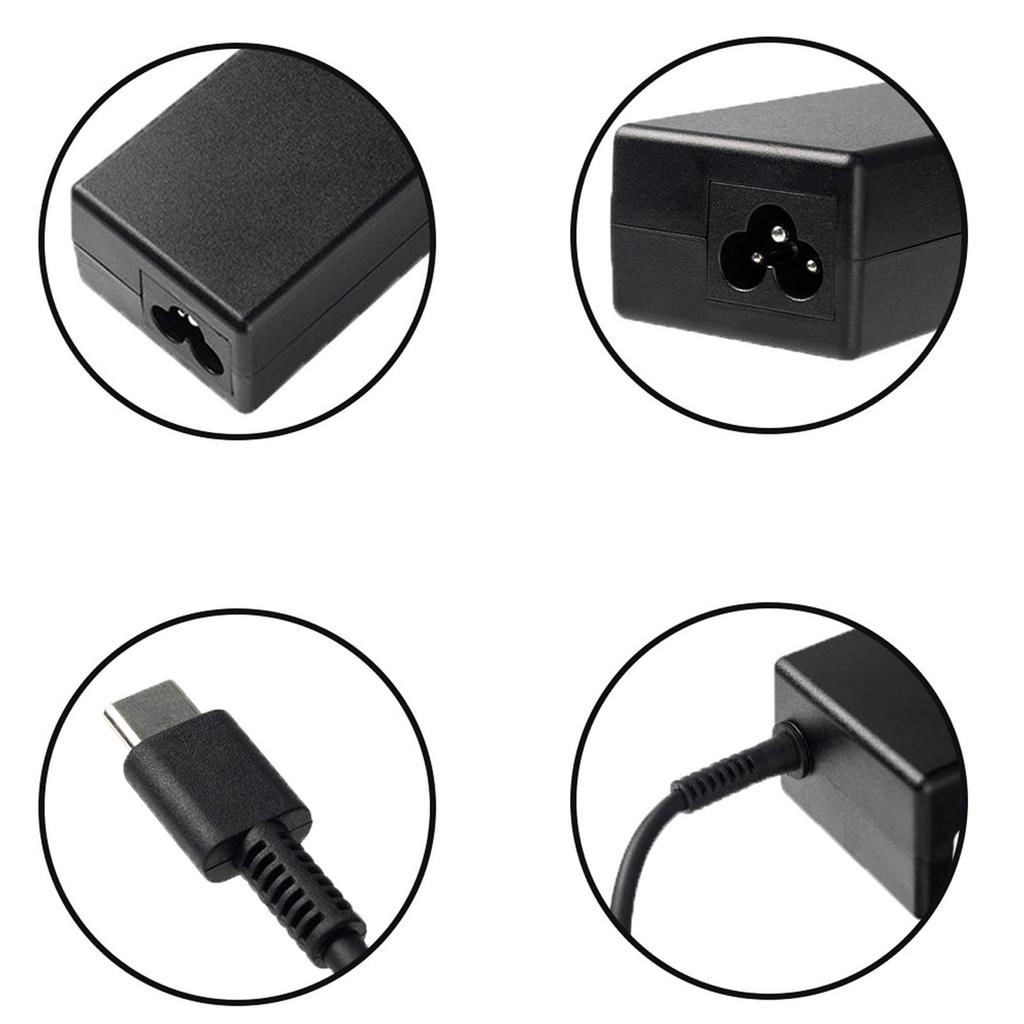 65W Laptop Charger Power Adapter 20V 3 25A Type-C Connector Compatible with Multiple Notebook Models Fast Charging