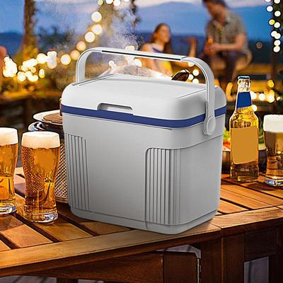 Portable Picnic Lunch Cooler With Handle 10L Camping Fridge Cooling Box Insulation Box For Auto Outdoor Camping Accessories