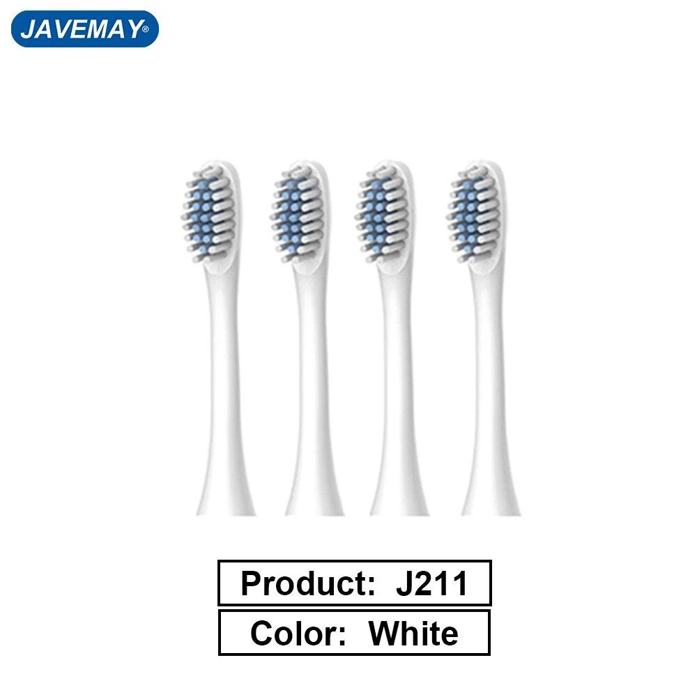 Electric Toothbrush Head Medium Soft Brush Head Sensitive Replacement Nozzle For J211brushhead J211