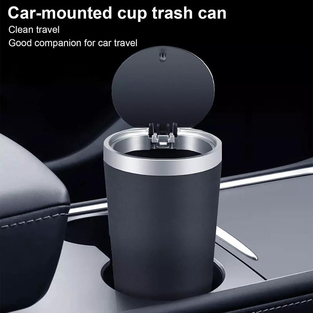 Cup Holder Trash Can Portable Design Great for Cars Offices Bedrooms