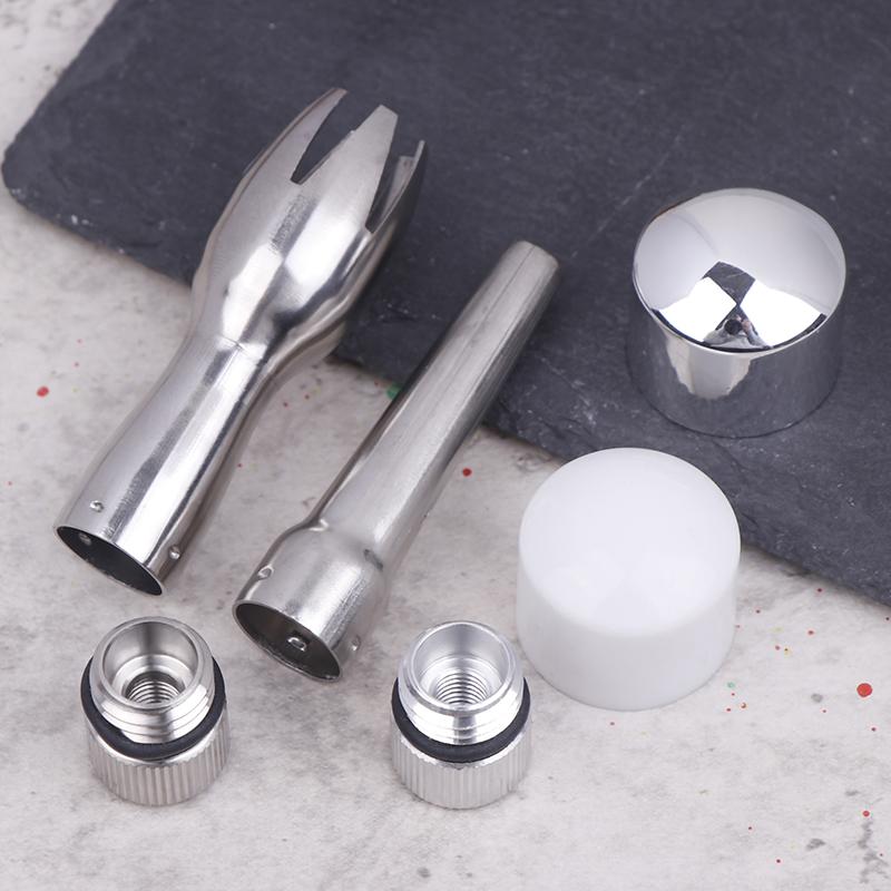 1 יחידה 6 סגנונות חלק מתקן קצפת טיפים מוקצפים פתח הרכבה כיסוי מקציף מחזיק פתח קישוט למקציף קצפת