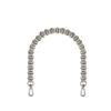 Durable Metal Bag Replacement Chains Detachable Shoulder Straps Multi Sizes 30-120cm for Crossbody Tote Bag DIY Accessories