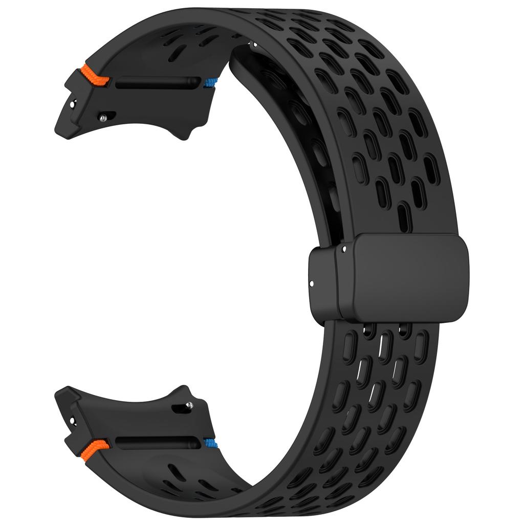 20mm Straps for Samsung Galaxy Watch 7 5 Pro 6 5 4 Magnetic Buckle Silicone Band Correa Galaxy Watch 6 Classic No Gaps Bracelet