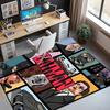 Batman Pattern Rug, Indoor/Outdoor Mat, for Picnic, Gameroom, Bedroom, Office, Living Room, Home Decor Carpet, Birthday Gift