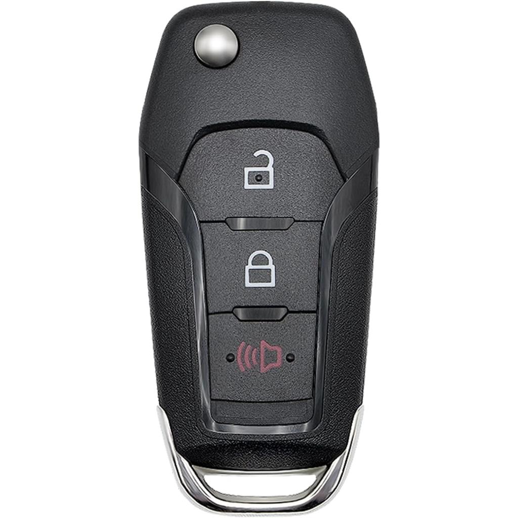 Key Fob for 2015-2022 Ford F-150, 17-22 F-250/F-350/F-450/F-550, 16-20 Explorer, 16-23 Ranger, 21-22 Bronco, 18-23 EcoSport, N5F-A08TAA, 3 Buttons