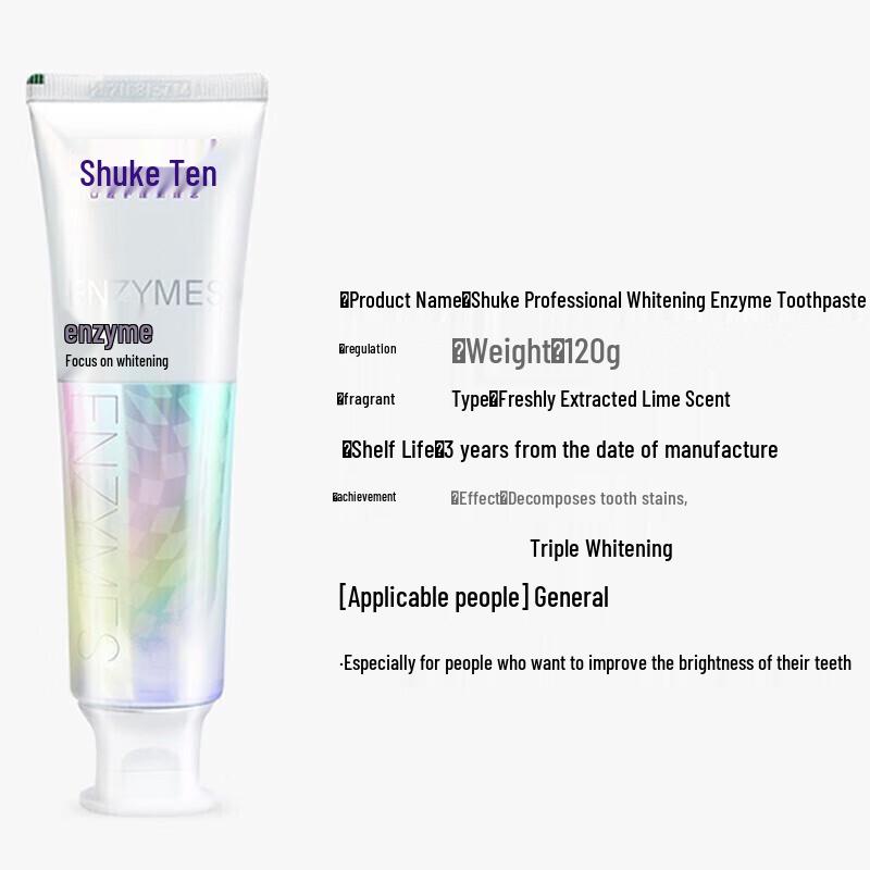 Shuke Fresh Lime Natural Enzyme Toothpaste