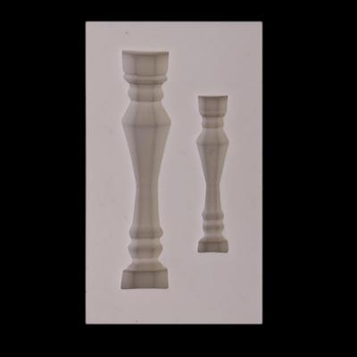 Colonne bianche Supporto per torta nuziale Supporto per fondente Colonna romana Decorazione per il giorno Cottura