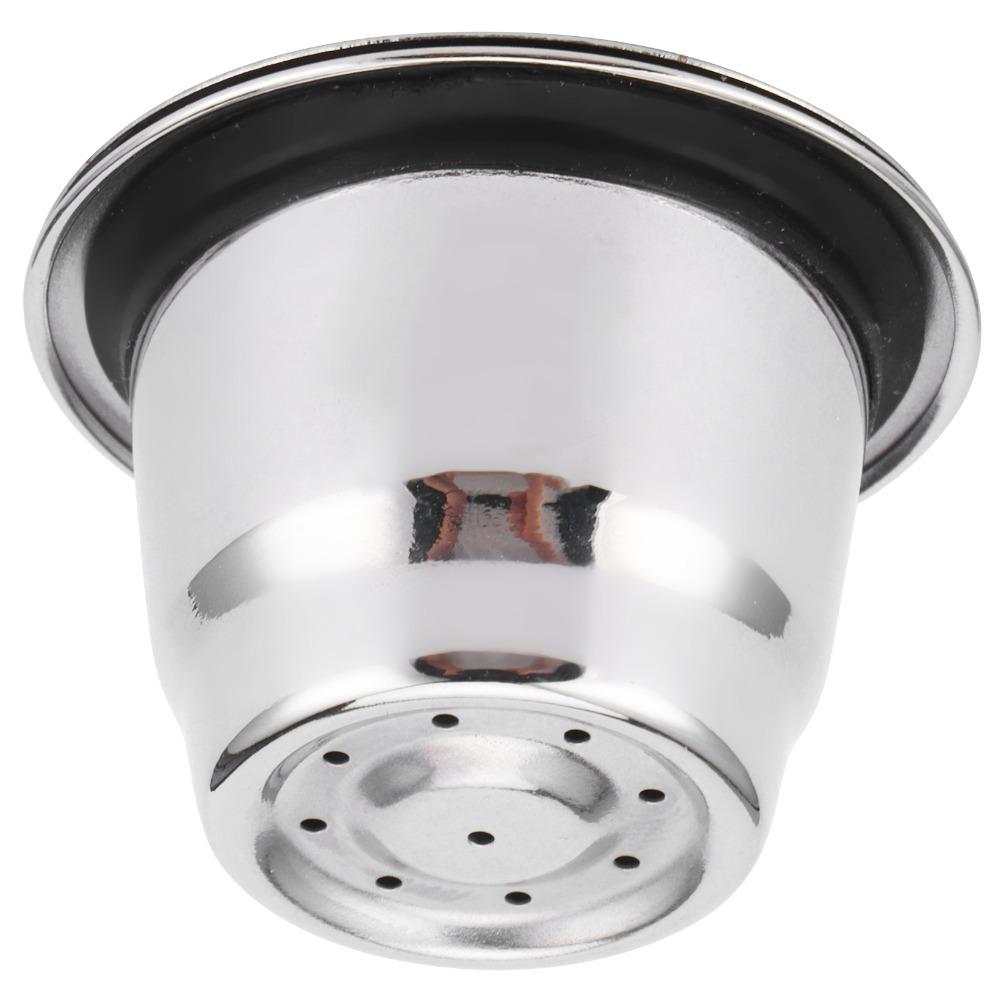 Reusable Design Reusable Coffee Capsule Stainless Steel Material Coffee Capsule Set Kitchen Use