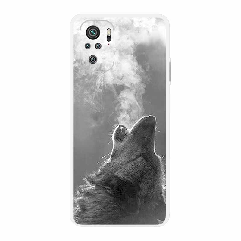 Für Xiaomi Poco M5 Klare Hülle Mode Bemalte Silikon Weiche Rückabdeckung Für Xiaomi Poco M5 Transparente Handyhülle POCO M 5 Hülle